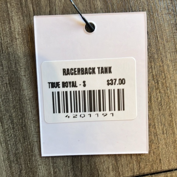 NWT Pure Barre “Yes You Can” Racerback Tank - Picture 6 of 6